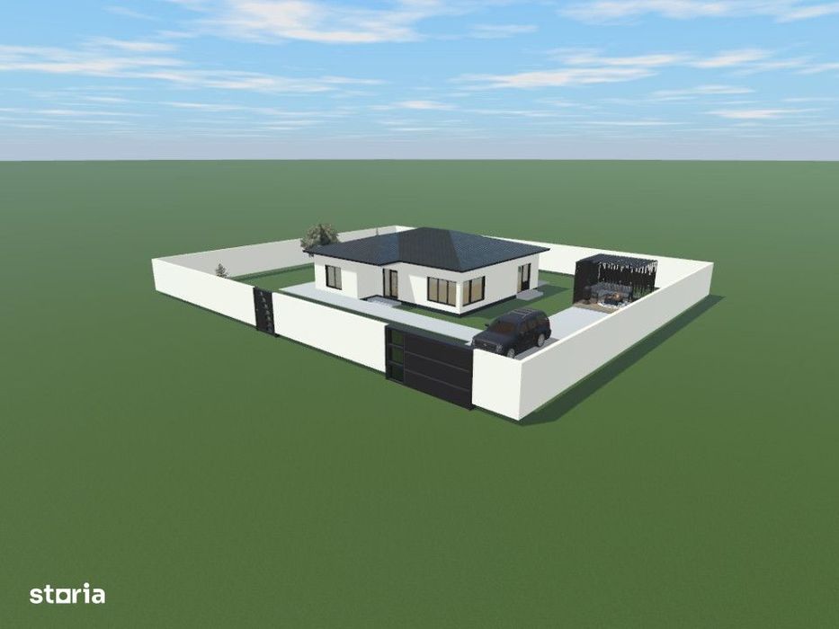 Casa Lazu | Teren 298 Mp | 106 Mp Construiti |