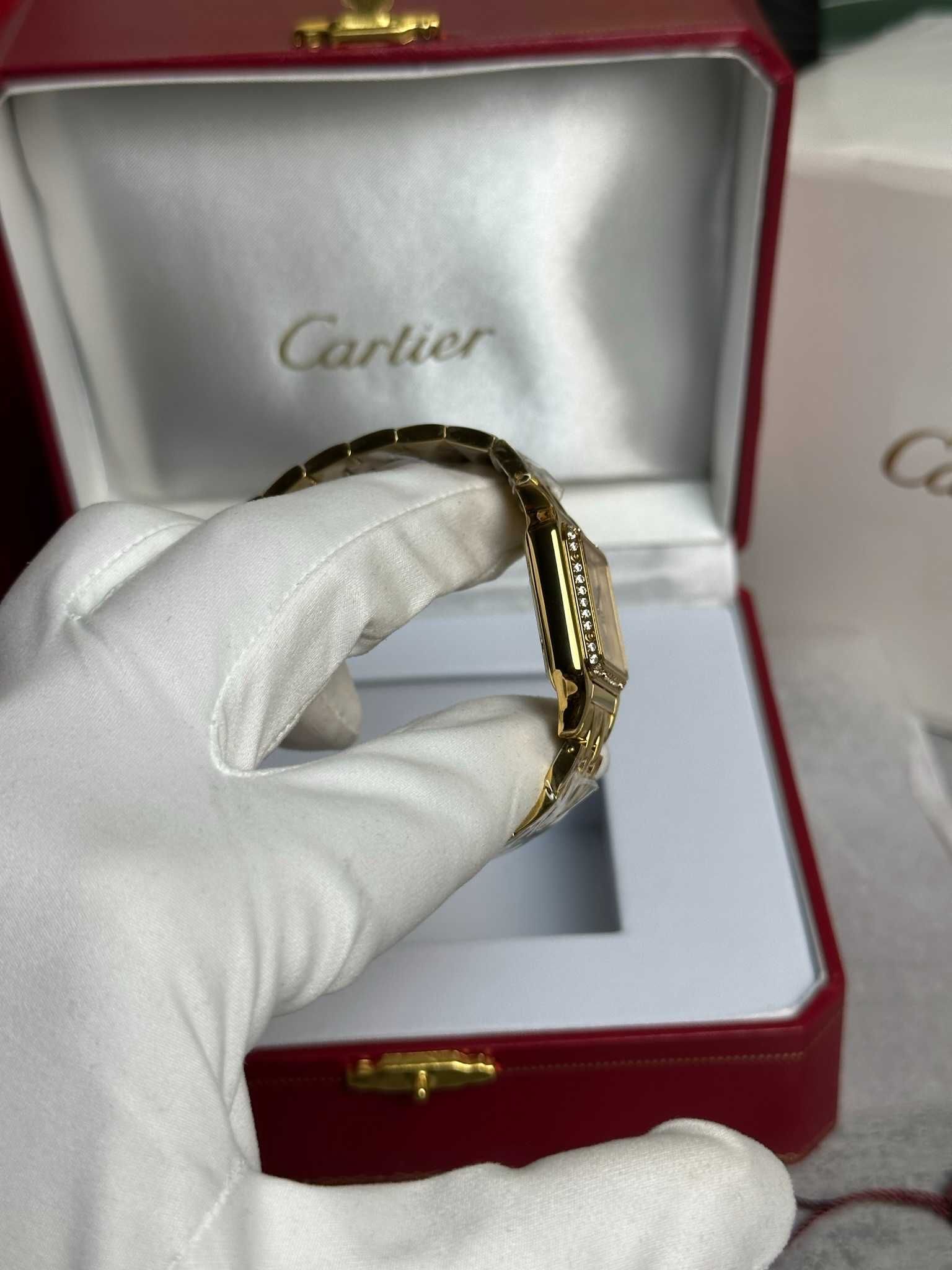 Cartier Panthere 28 MM Full Gold Cu Pietre W2PN0007