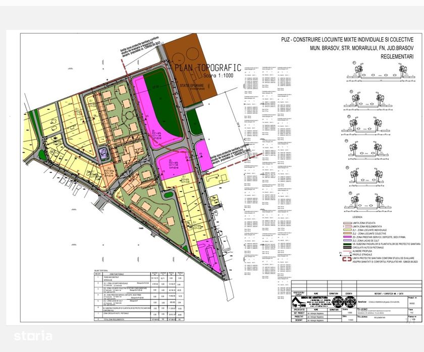Teren 47.400 mp, PUZ rezidential S+P+2E+M, Bartolomeu str. Morarului.