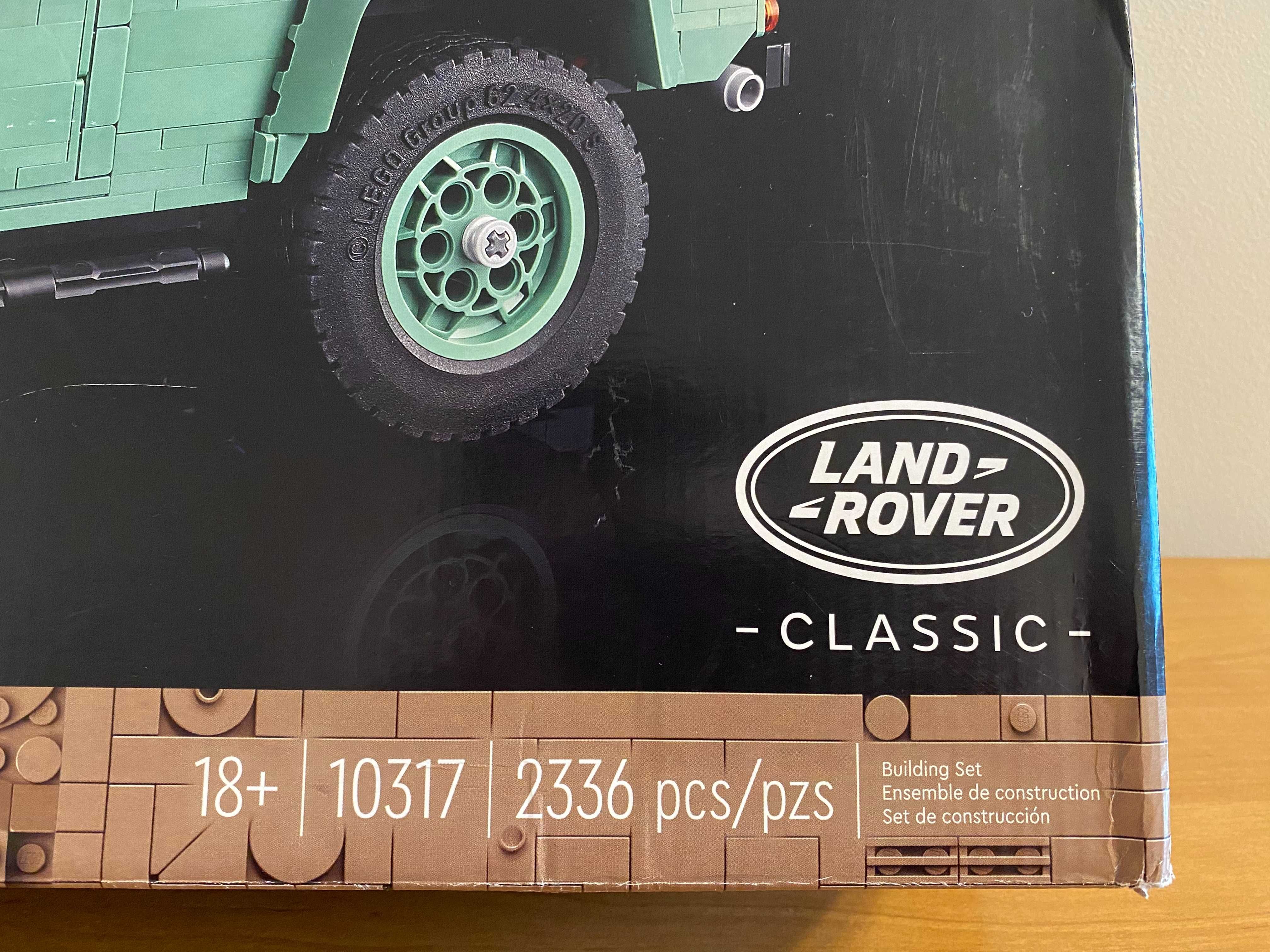 LEGO Land Rover Classic Defender 90, деталей 2336 шт. Новый. 10317