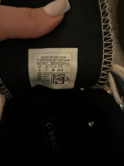 Кецове Converse Silver