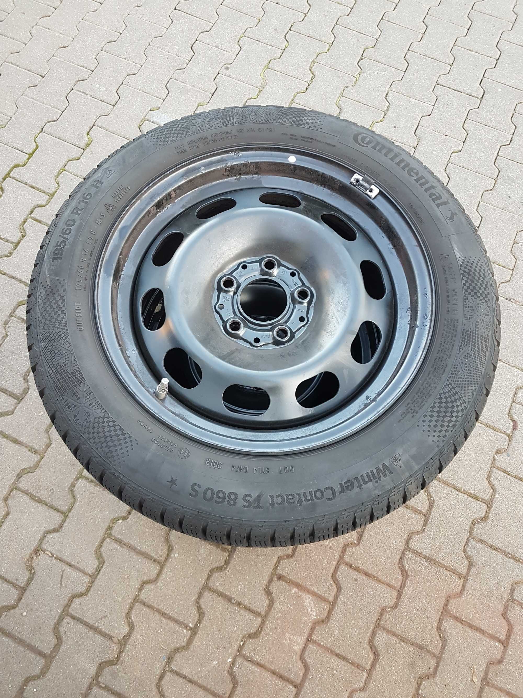 Roti iarna BMW, ContiWinterContact TS 860 S, 195/60 R16 89H, DOT 3019