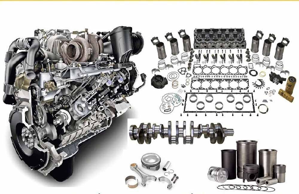 Piese pentru motor Perkins 6HD150T, AB50591, KF43280C, GN65642,YB80851