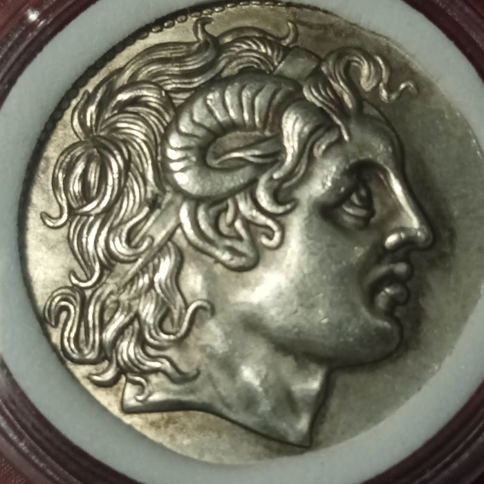 Монета Тетрадрахма Лизимах