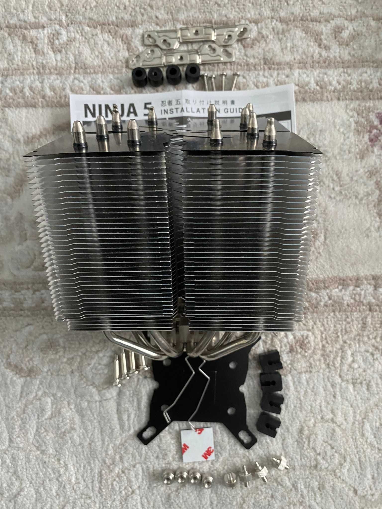 Vand cooler Scythe Ninja 5 + 1 ventilator Arctic P12 PWM