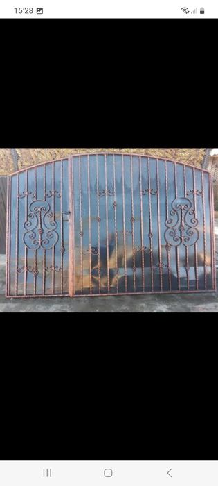 Poartă fier forjat,nouă