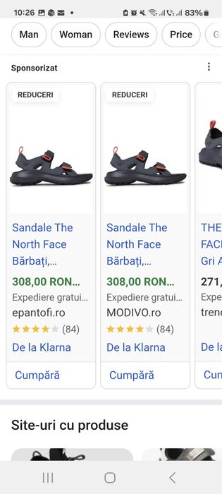 Sandale barbati The North Face