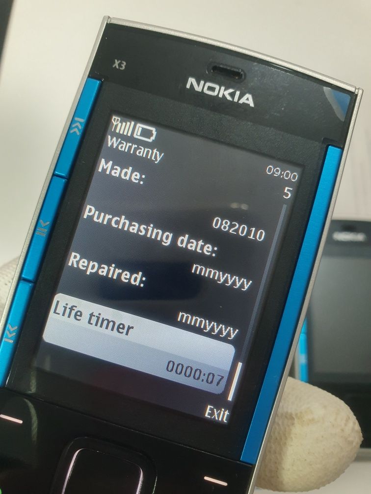 Nokia X3-00 Blue Excelent Original!