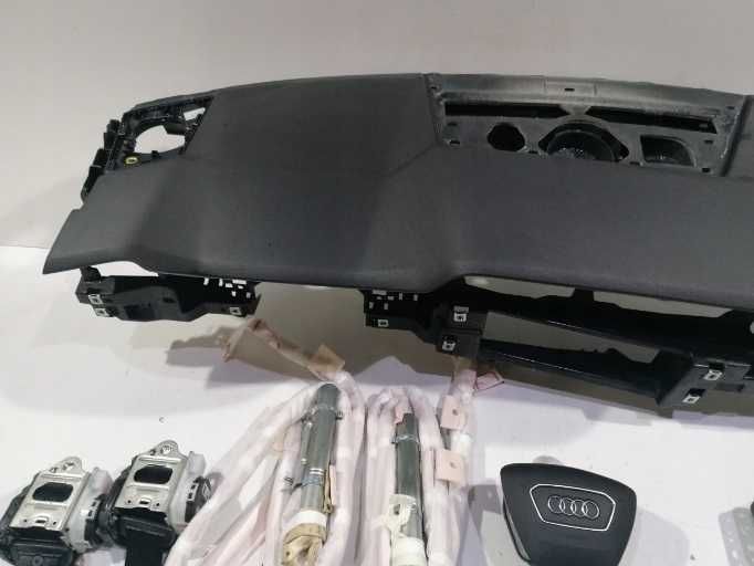 Audi A6 C8 plansa de bord kit airbag volan pasager cortine - centuri