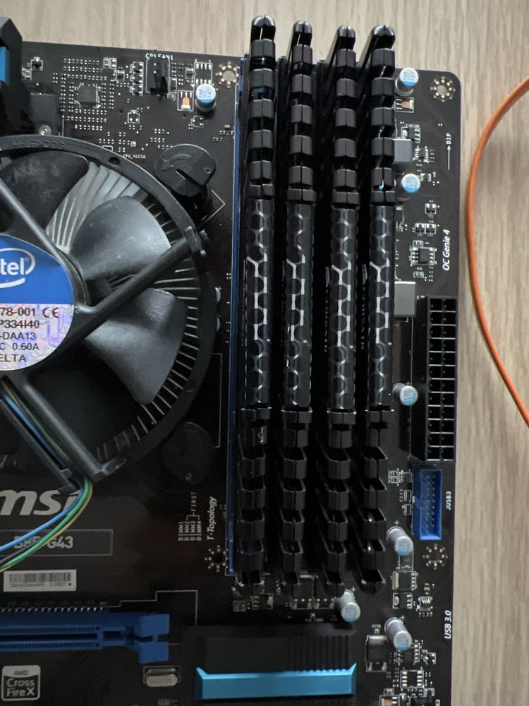 Kit gaming, Placa MSI procesor Intel I5 cooler memorie 16Gb
