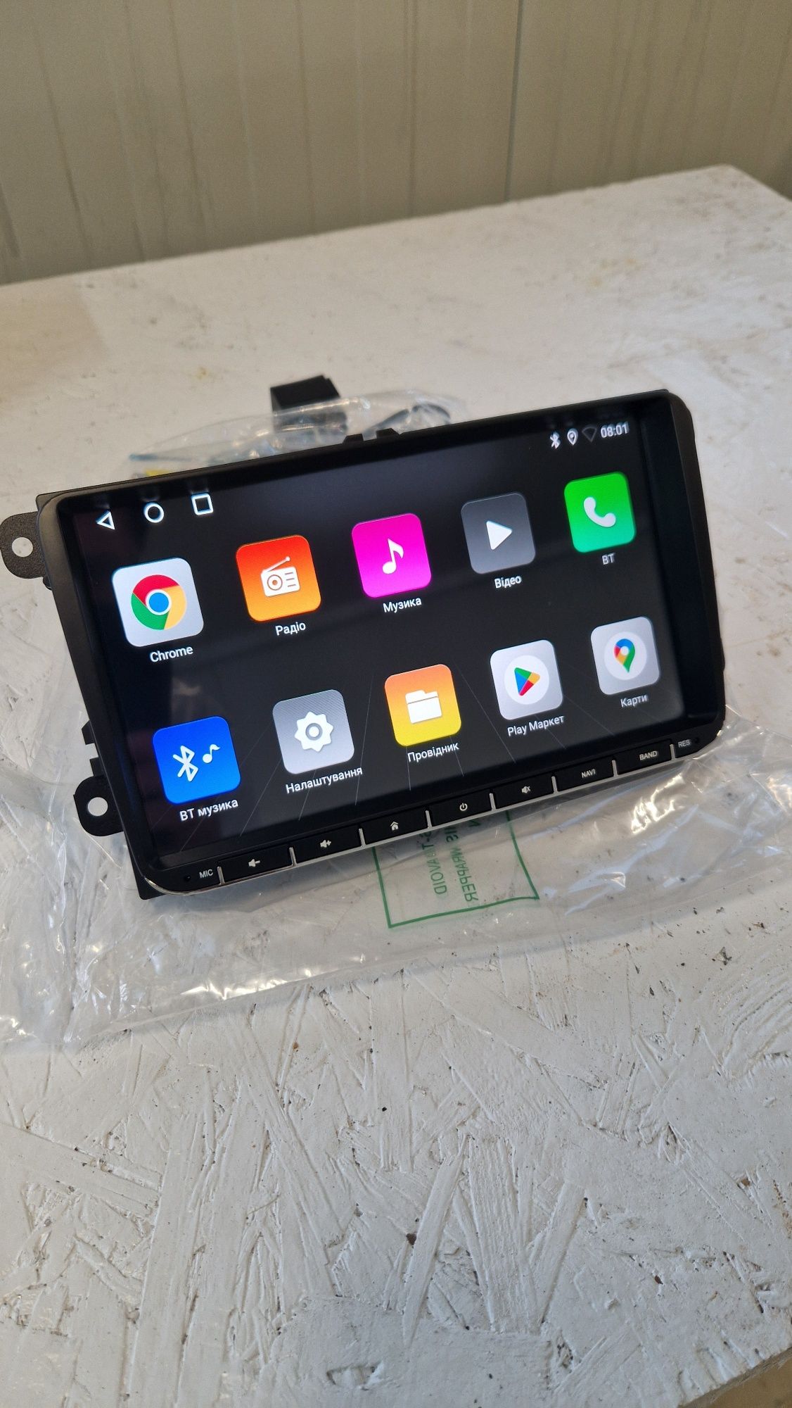 Мультимедиа 9" Android Volkswagen Golf Passat Polo Jetta Touran Caddy