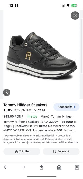 Sneakers Tommy Hilfiger originali nr 35/40