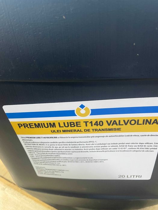 Ulei hidraulic HLP 46 premium HLP 68 Valvolina T140 ad blue