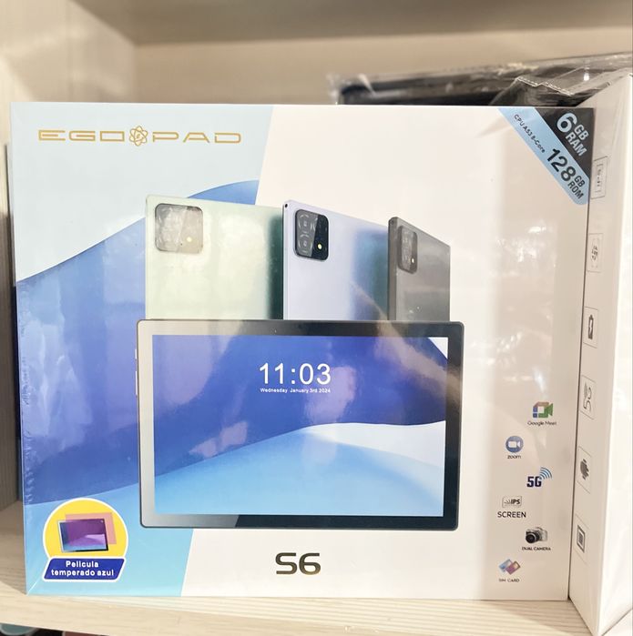 Планшет EGO PAD S6 (6GB/128GB) с клавиатурой и мышкой