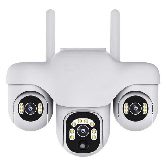 Wifi Тройна PTZ IP Камера 6mp. HD / модел SC31-W-L /