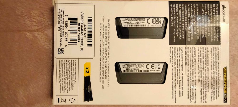 memorie DDR4 Corsair 32GB