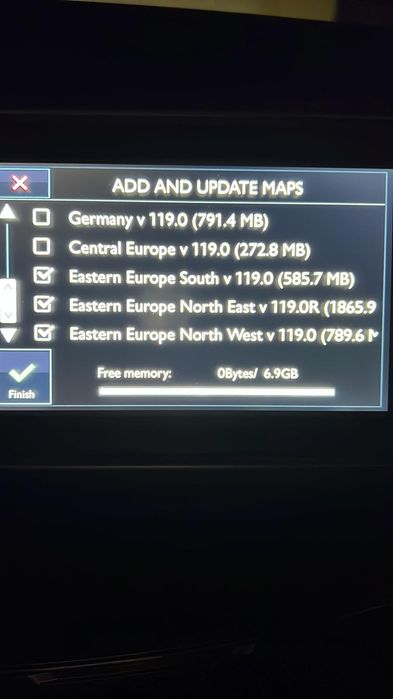 Resoftare servisare GPS Update navigatie Peugeot Citroen RT6 Rneg2 Nac