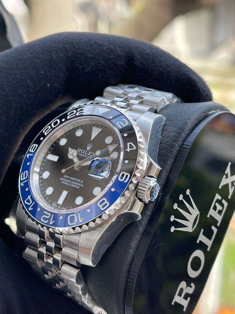 Rolex GMT Master II Batman "Jubilee"+Cutie Cadou Rolex