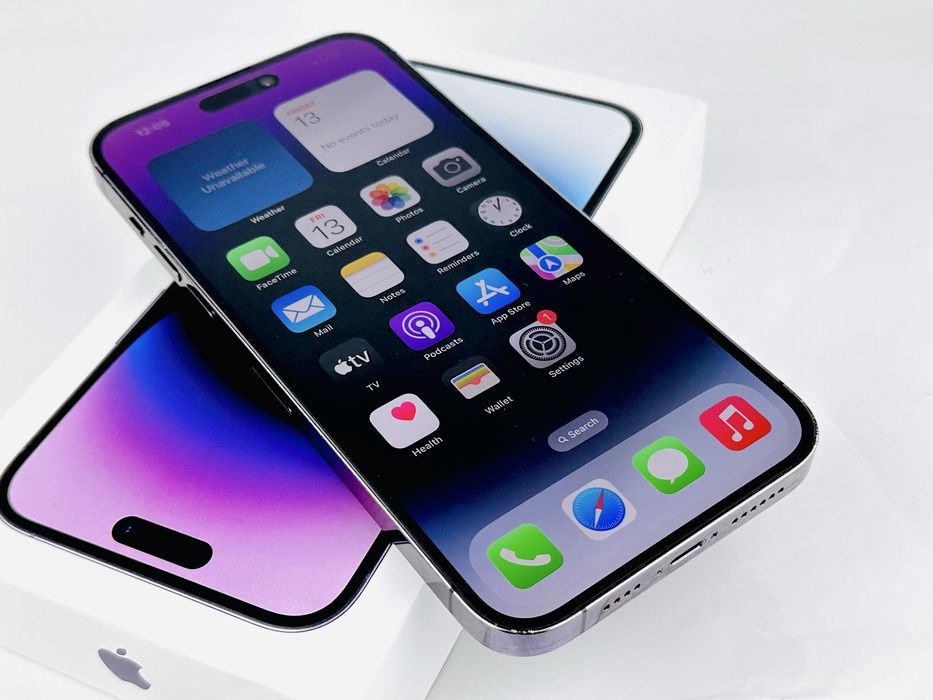 Apple iPhone 14 Pro Max 256GB Deep Purple Перфектен! Гаранция!