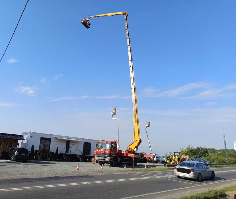 Nacela PRB 40m Mercedes Actros 2631, An Fabricatie : 2002,  291.100 km