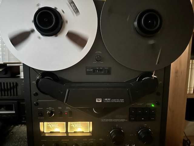 Magnetofon AKAI GX-636, black