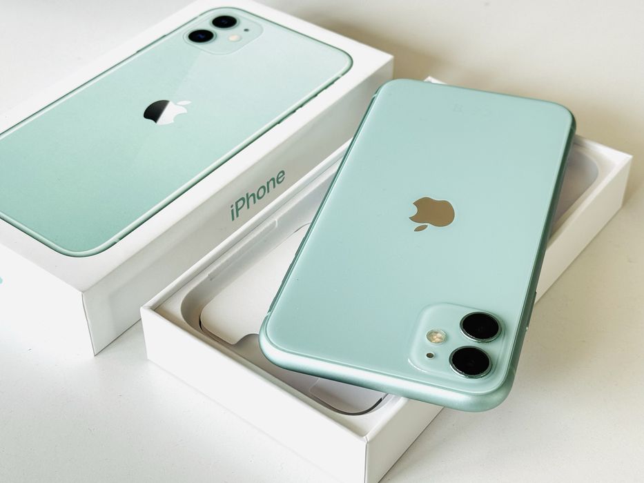 Iphone 11 128GB Green 98% Батерия! Гаранция 6 месеца