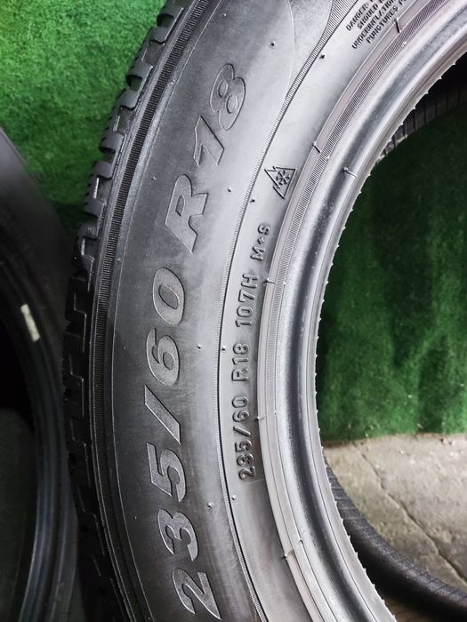 4бр зимни гуми 235/60/18 Pirelli Scorpion Winter, XL подсилени
7мм гра