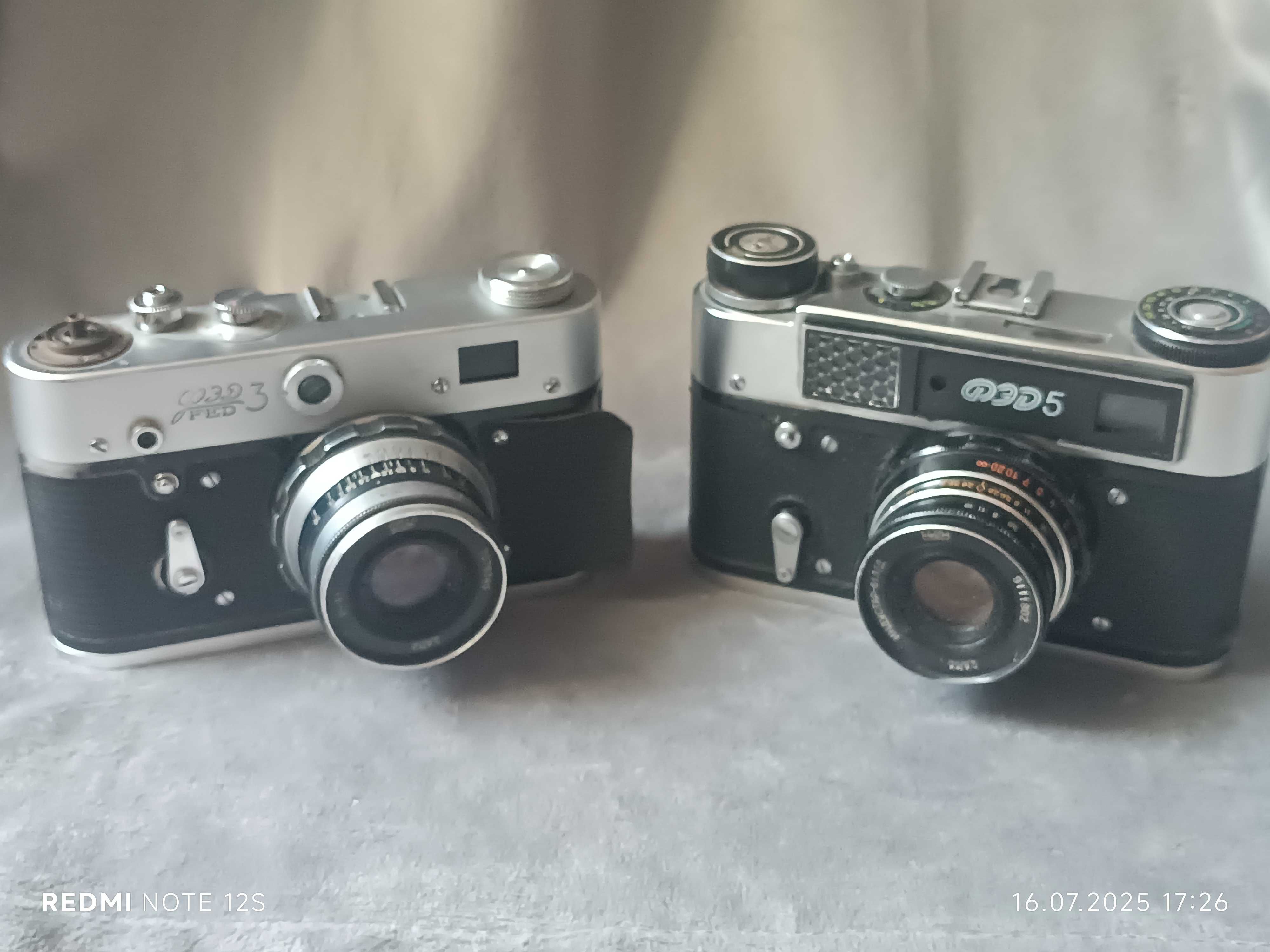 Фотоаппараты СССР (зенит,зоркий,киев,смена,фэд)