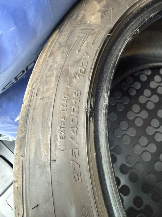 Летни гуми Dunlop 2 броя 275/40/18