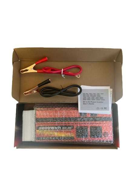 Invertor Solar, Panouri Fotovoltaice, 2000W, 12V DC - 230V AC