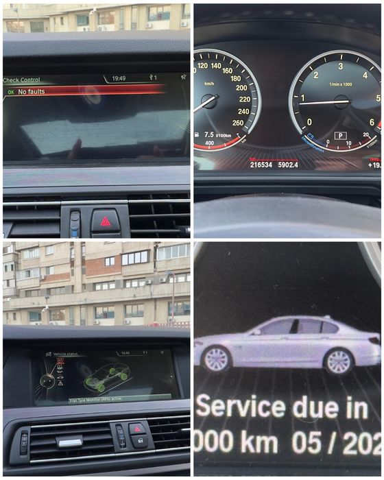 BMW seria 5 diesel automat SoftClose Trapa 4X4 LED Webasto DPF activ