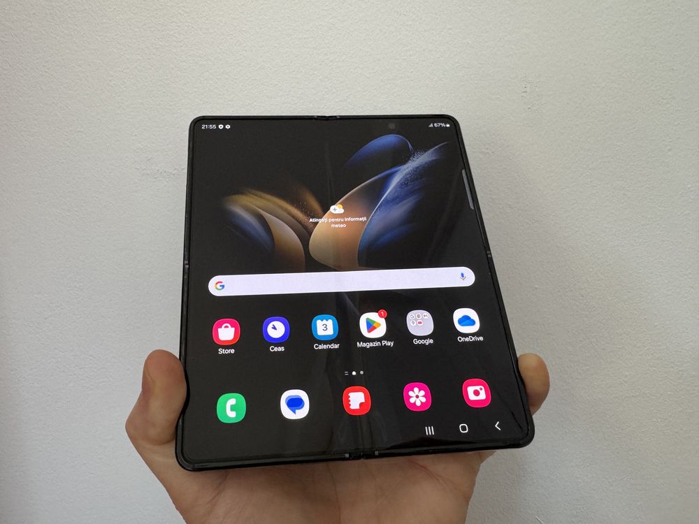 Samsung Galaxy Z Fold 4 5G, 256 gb, 12 gb ram, Black, nou