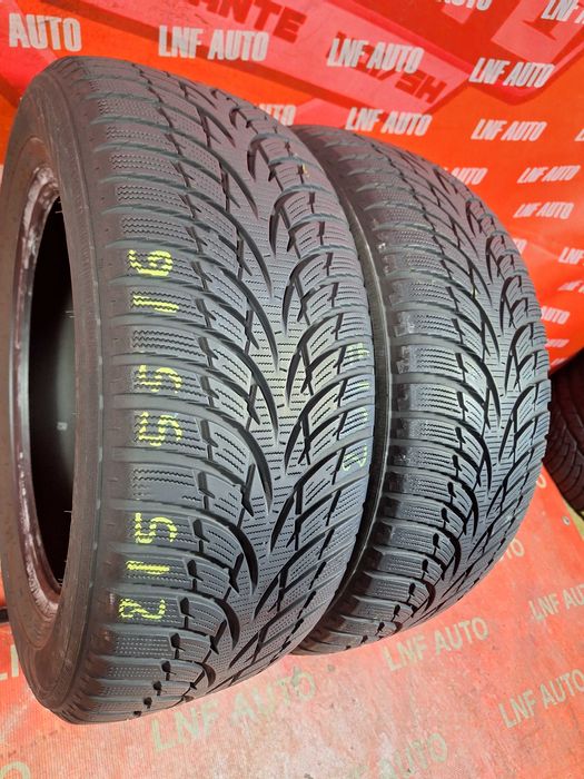 Anvelope de IARNA - 215/55/16 - NOKIAN - 6.5 MM - DOT 2017 !
