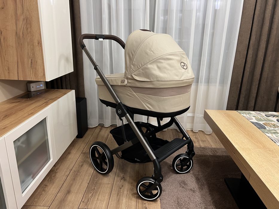 Cybex Balios S Lux 3 в 1, Cybex Cloud T i-Size Plus + адаптери и зимен