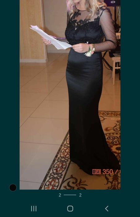 Vand rochie lunga neagra