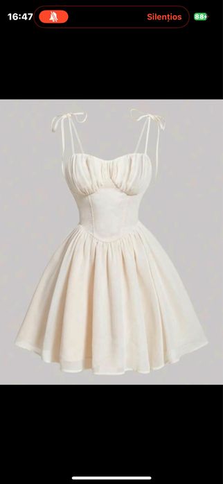 Rochita vara stil corset