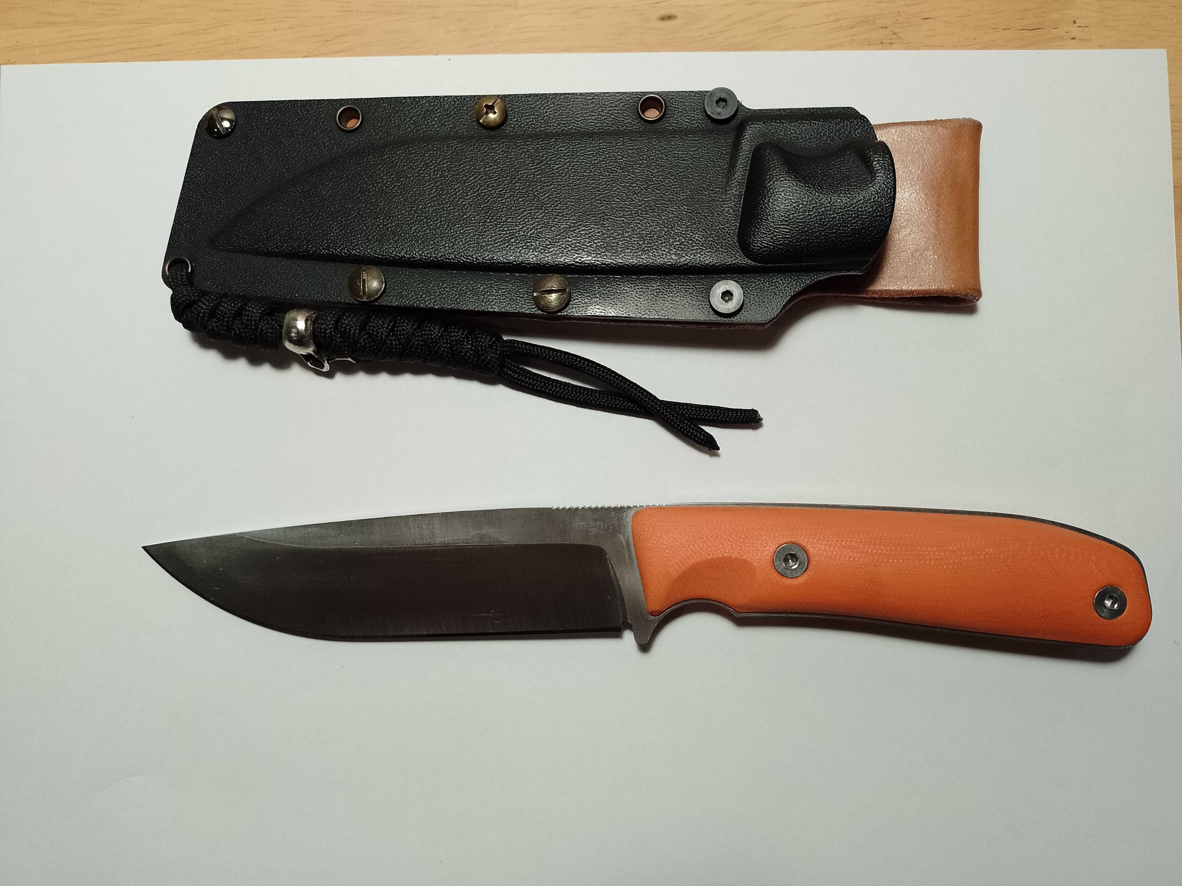 Нож с фиксирано острие Manly Blaze D2