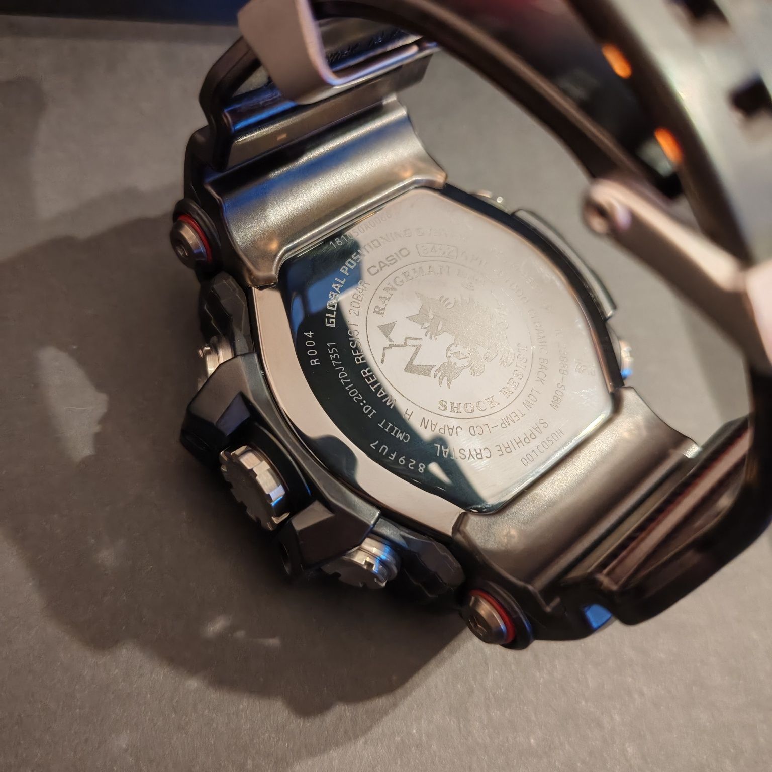 Casio G Shock Rangeman B1000 GPS NAVIGATION