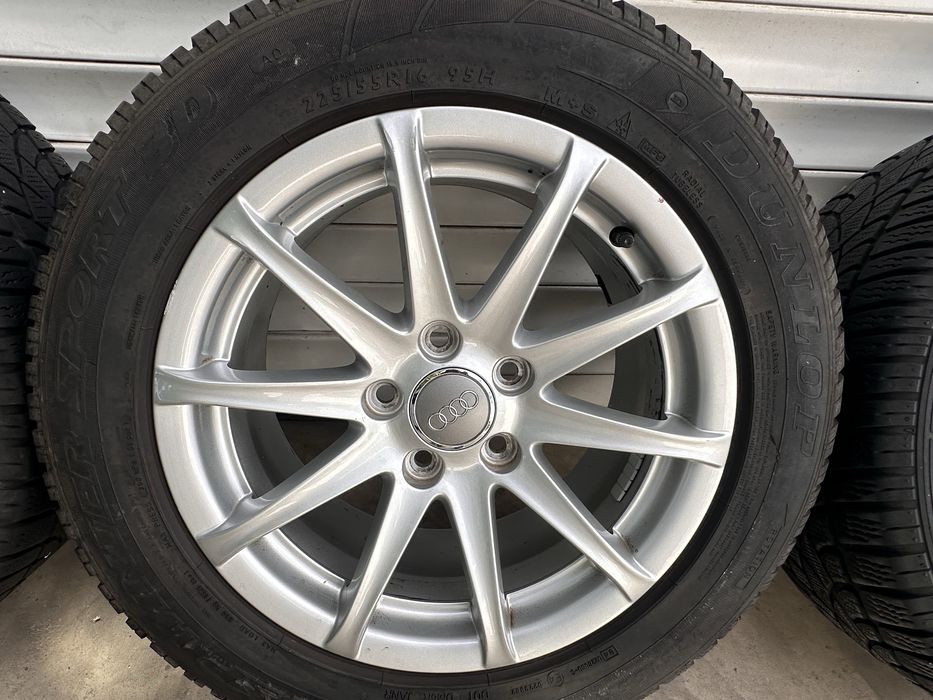 Джанти с гуми 225/55/R16 Audi A3 A4