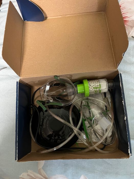 Inhalator aer salin uscat