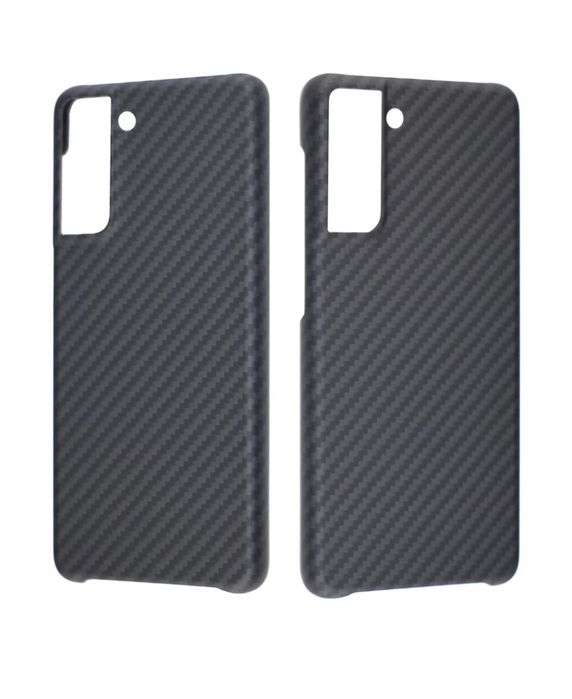 Husa Samsung S22/S23/S24/PLUS/ULTRA Subtire Carbon Mat Negru Fin