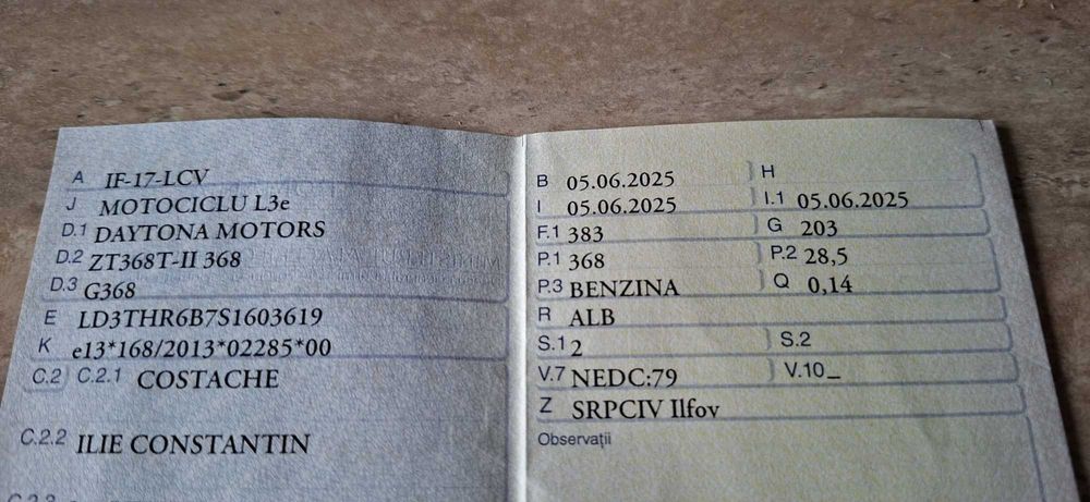 Maxi scuter Adventure Touring Zontes 368G, iunie 2025