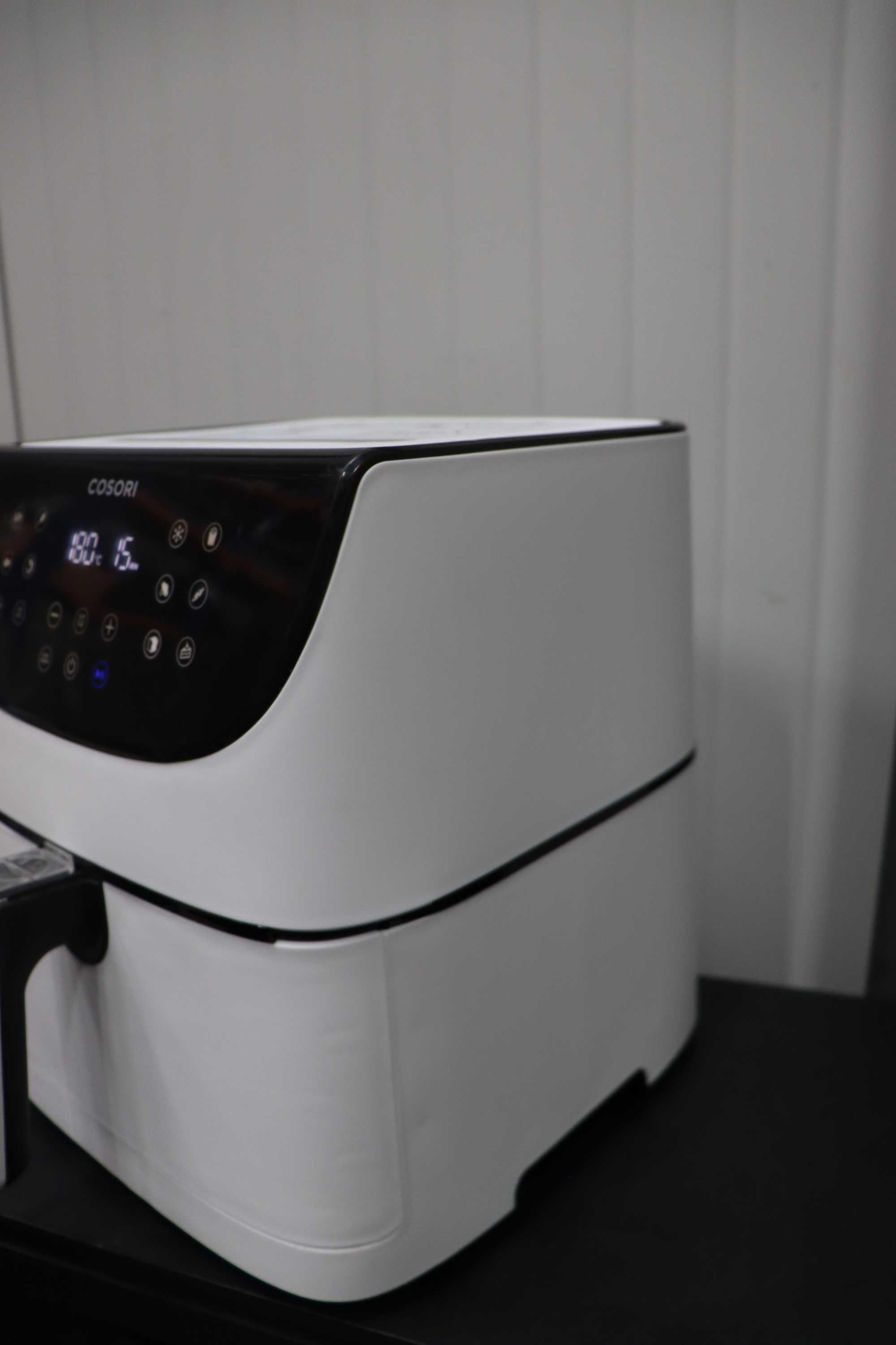 Фритюрник с горещ въздух Cosori Premium Smart Air Fryer, 5.5L Бял
