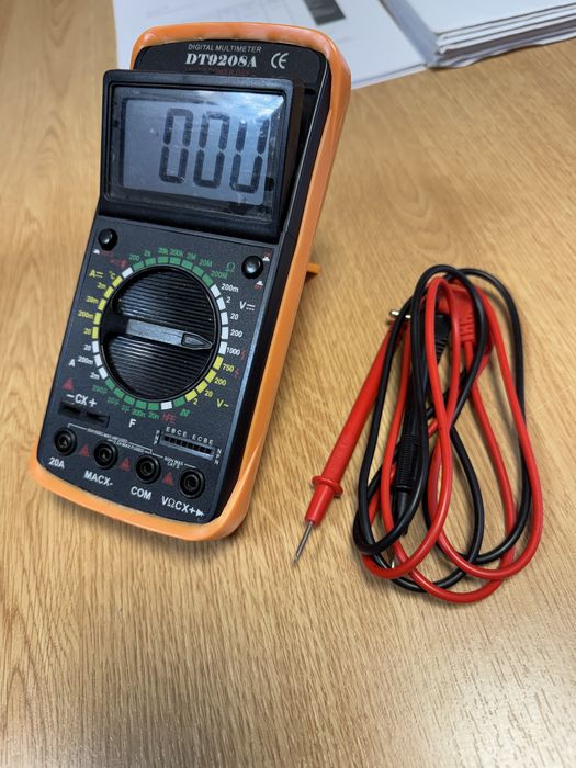 Digital Multimeter DT9208A nou