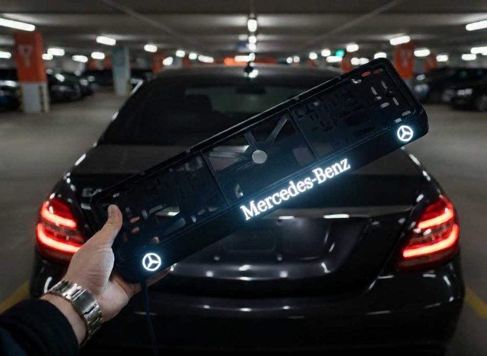 Suport număr LED - Text personalizat