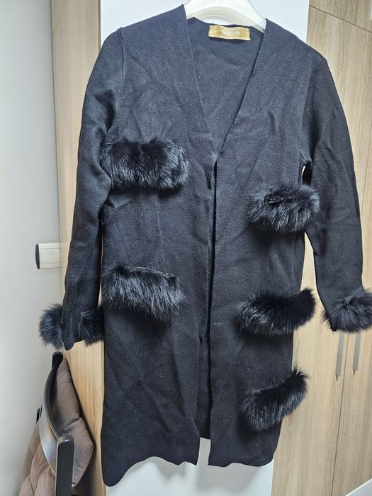 Дамска жилетка с естествен косъм