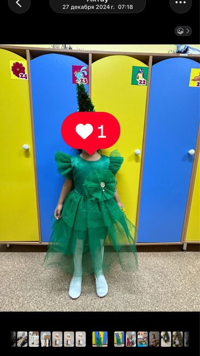 Жаңа жылдық көйлек сатылады