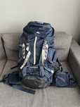 Rucsac drumeție Quechua Symbium Access 70 + 10L, stare excelentă