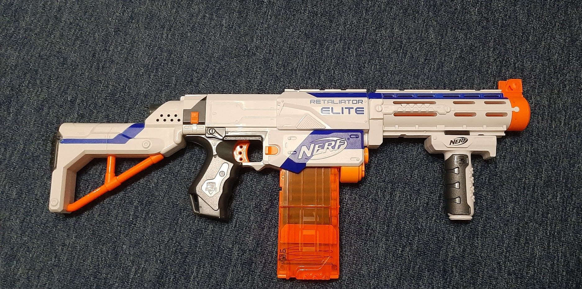 NERF Elite, Tri-Strike, Hyperfire, Distruptor,