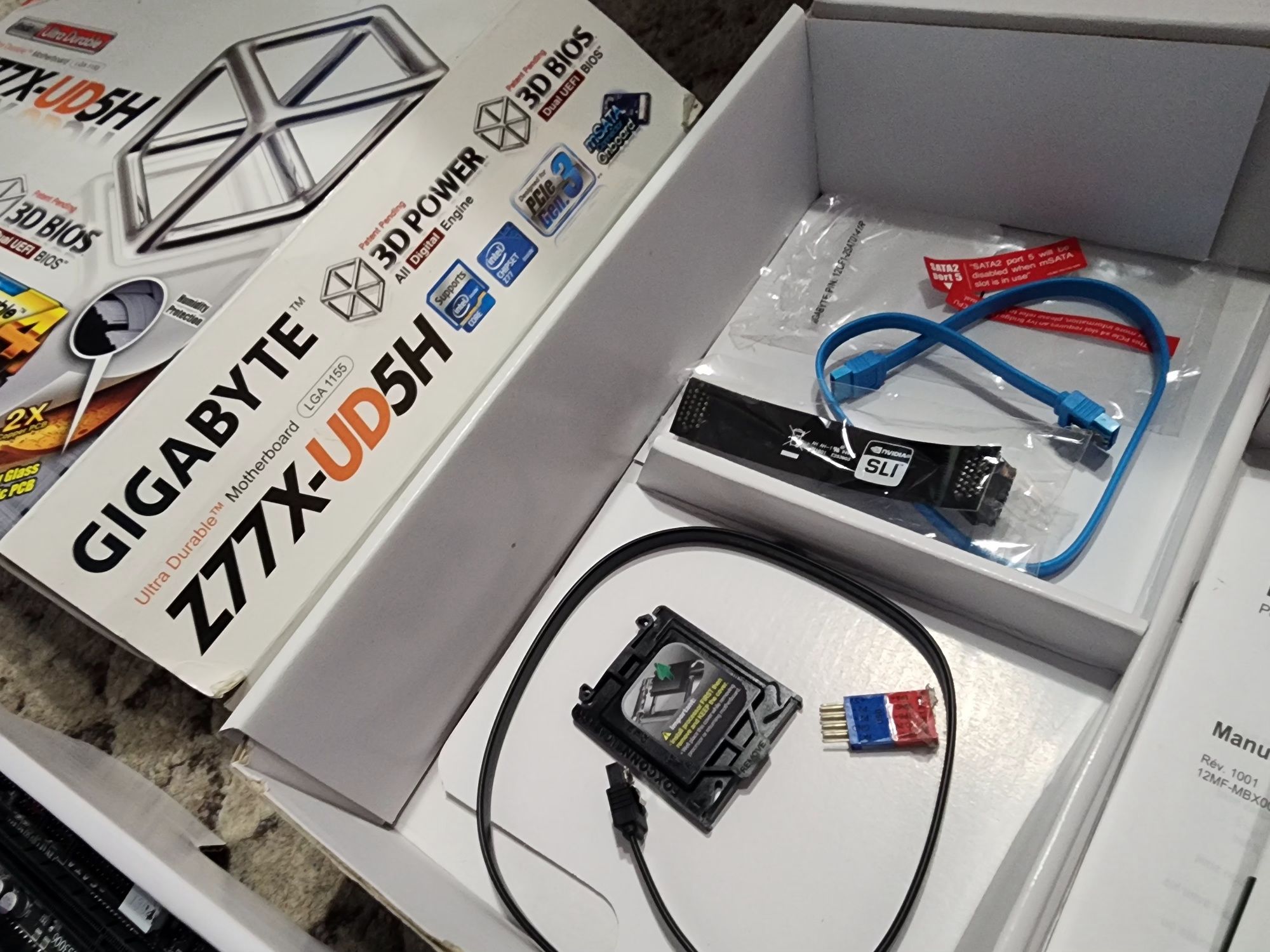 Дънна платка Gigabyte - 1155 + cpu + ram
